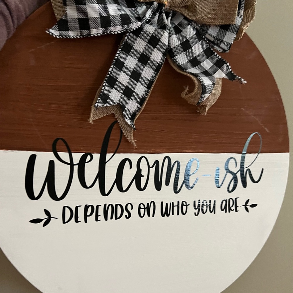 Welcome Sign - Picture 2 of 2